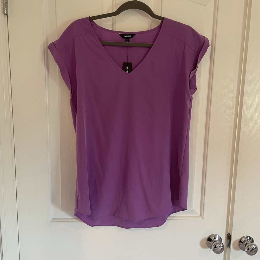 Purple top - never used. Almost feels like suede